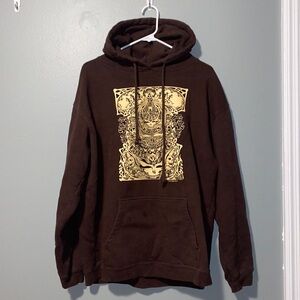 Brown grateful dead bears hoodie
